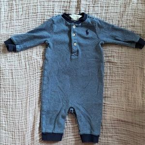 ⭐️RALPH LAUREN baby footless jumpsuit